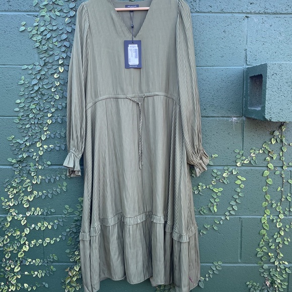 NWT | Selected Femme | Callie Damina Midi Dress | Size US 6 - Picture 7 of 13